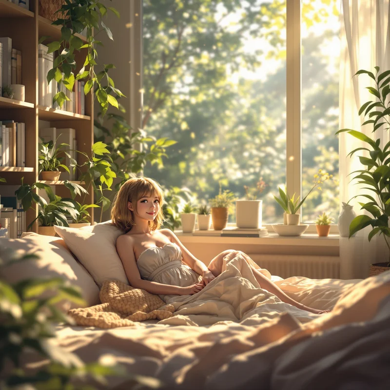 Bedroom Aesthetic Anime PFP.