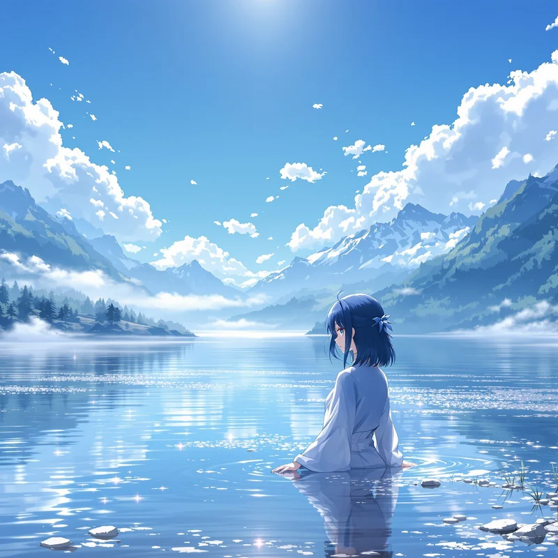 Calm Aesthetic Anime PFP.