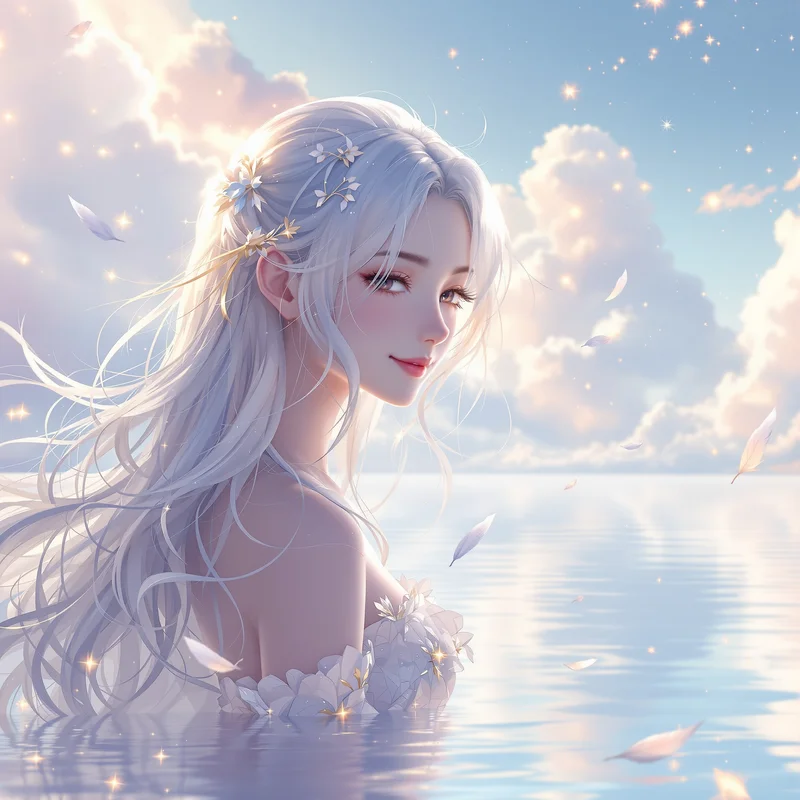 Dreamy Aesthetic Anime PFP.