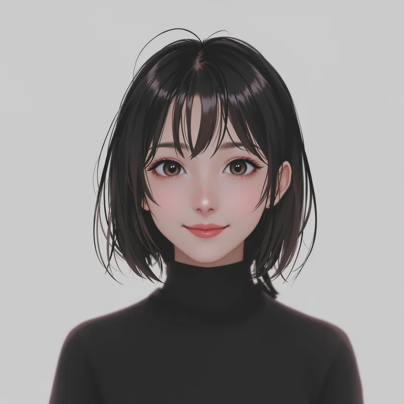 dreamy anime PFP image with soft shadow blend for digital profile identity