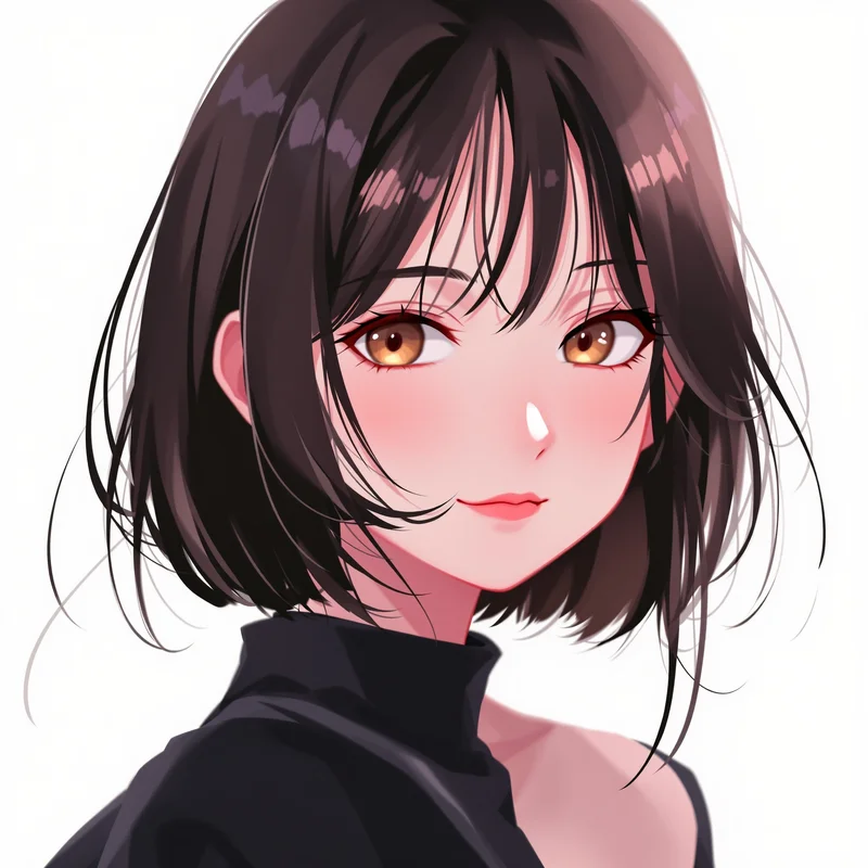 minimal anime PFP with diffused lighting for aesthetic PFP design