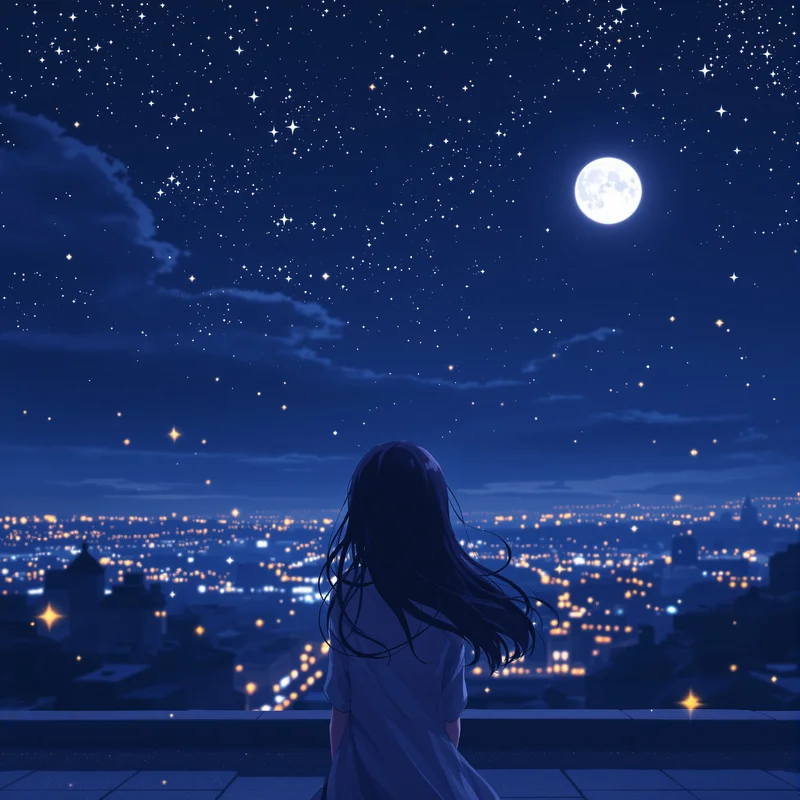 Night Aesthetic Anime PFP.