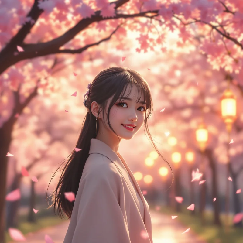 Peaceful Aesthetic Anime PFP.