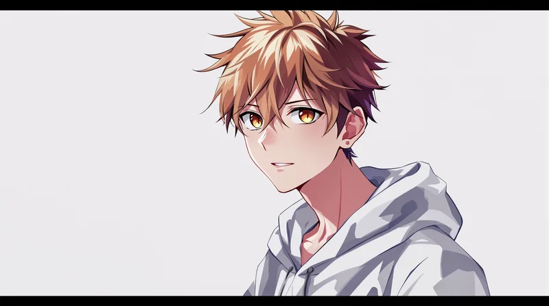 anime boy hoodie avatar