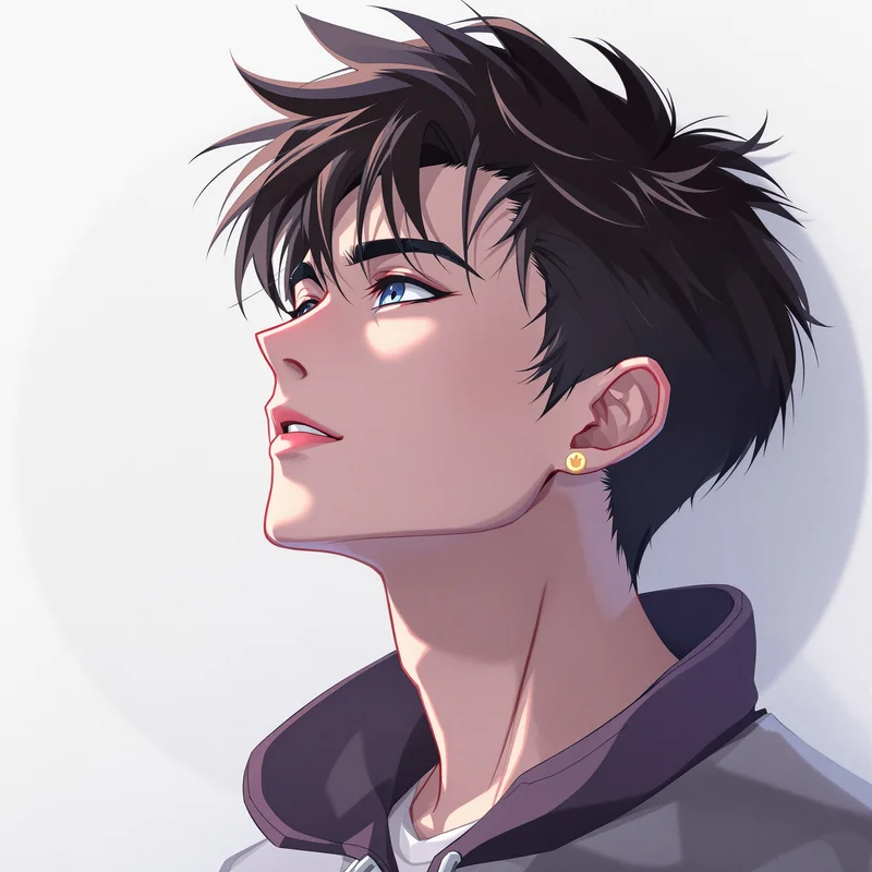 Anime Boy PFP avatar with cool identity