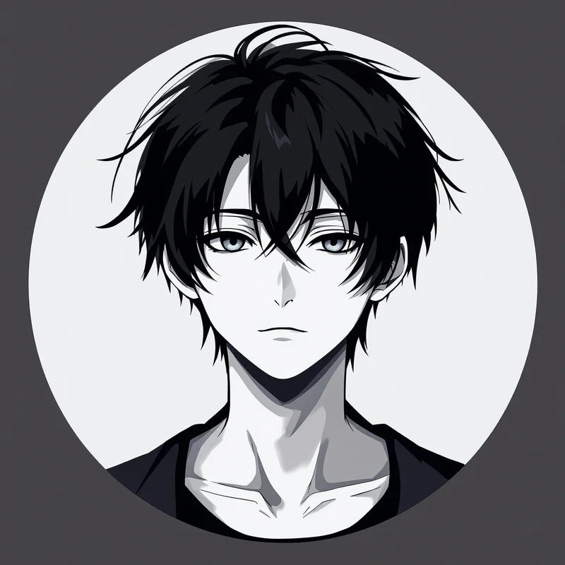 Anime Boy PFP avatar with cool identity