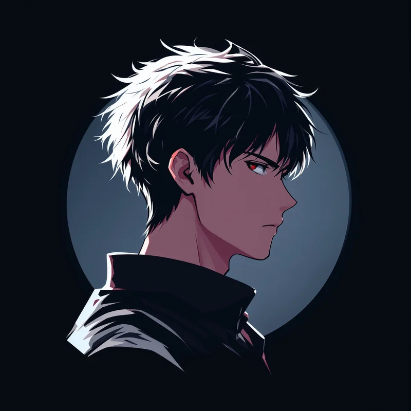 Anime Boy PFP avatar with cool identity