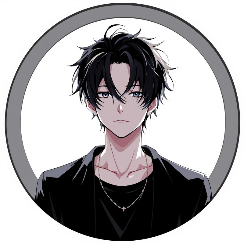 Anime Boy PFP avatar with cool identity