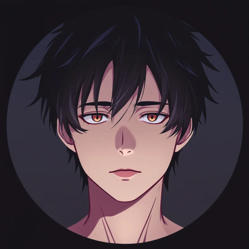 Anime Boy PFP avatar with cool identity