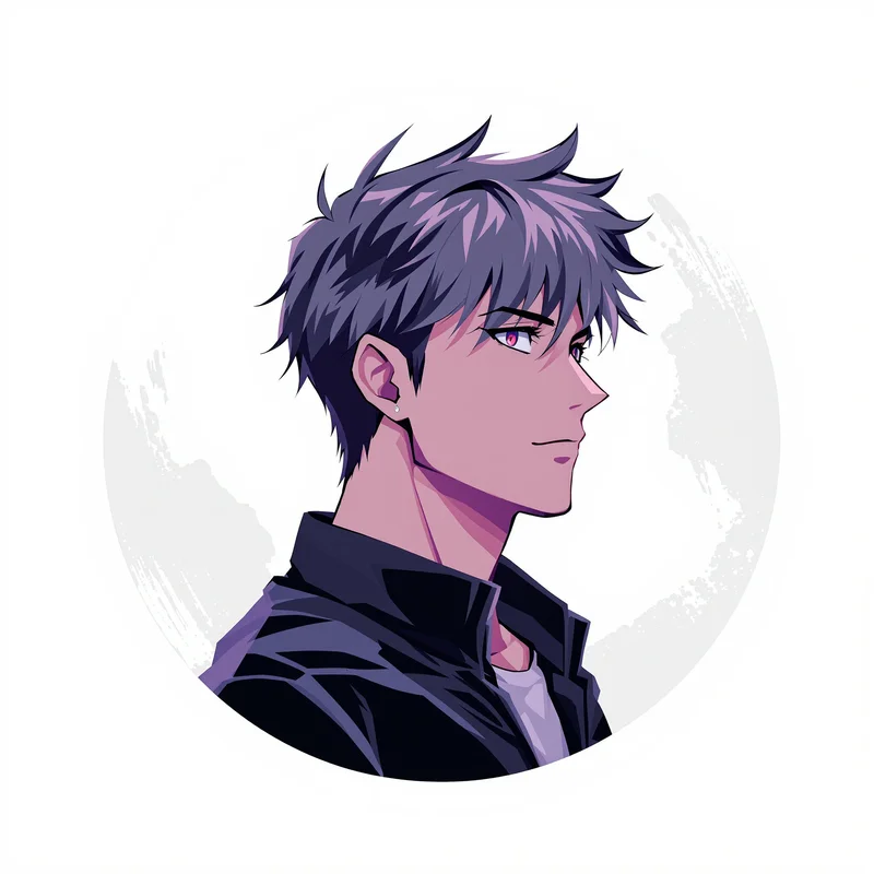 Anime Boy PFP avatar with cool identity