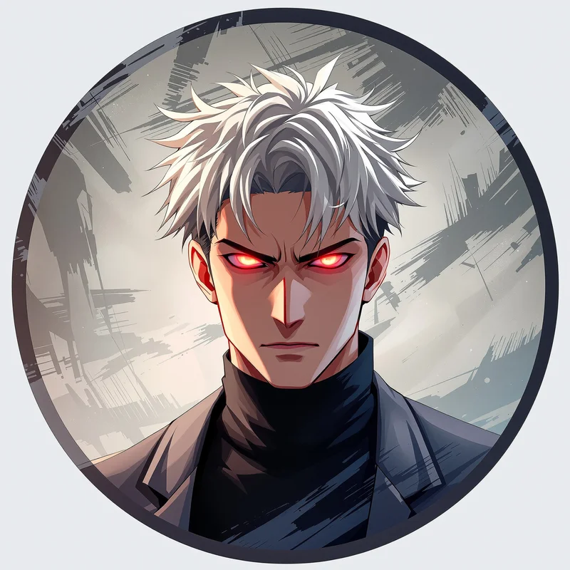 Anime Boy PFP avatar with cool identity