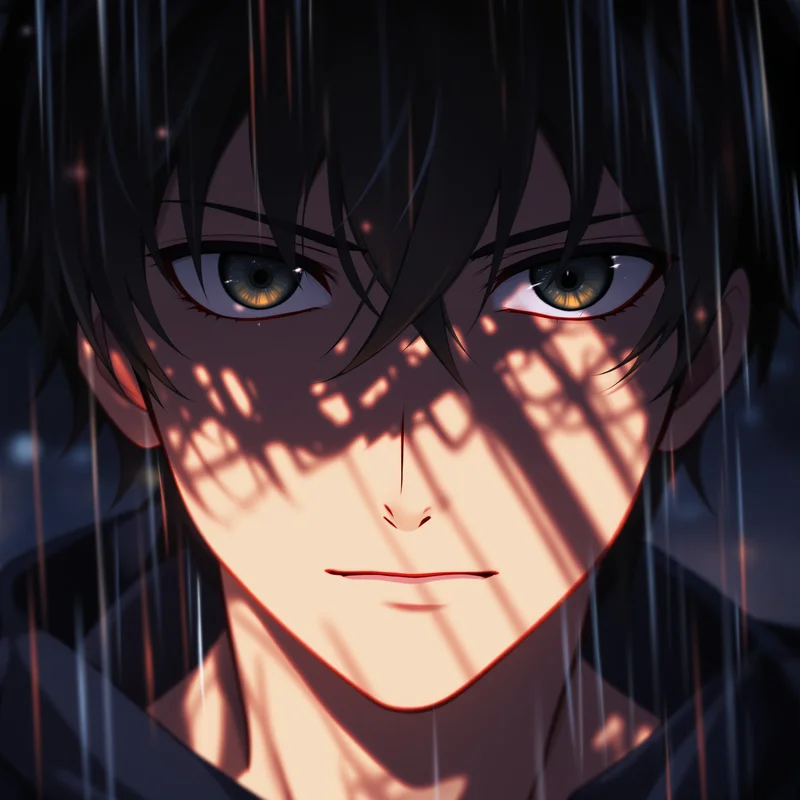 anime boy pfp city shadow avatar
