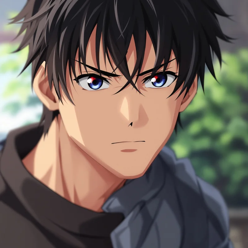 anime boy pfp determined focus avatar