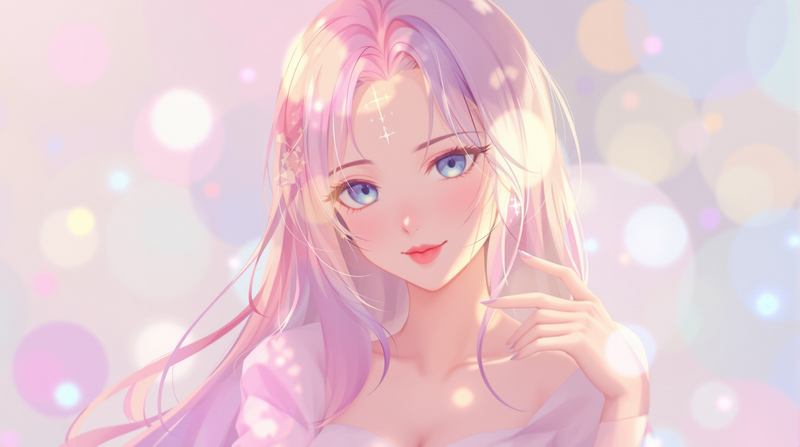 anime girl pfp elegant portrait
