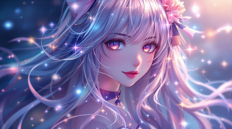 anime girl pfp fantasy portrait