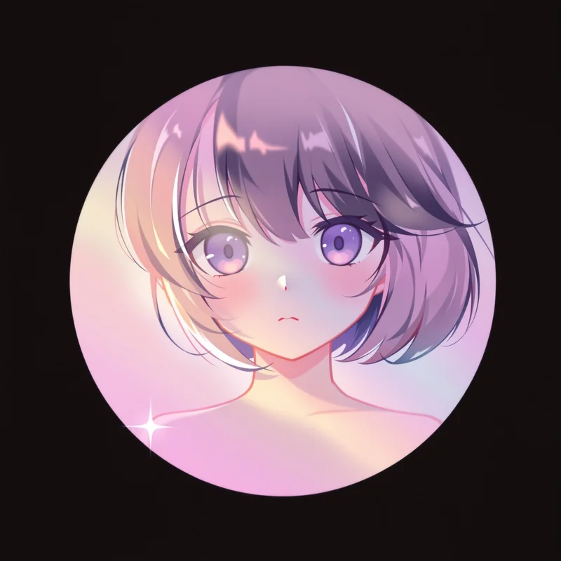 Anime Girl PFP avatar with aesthetic identity
