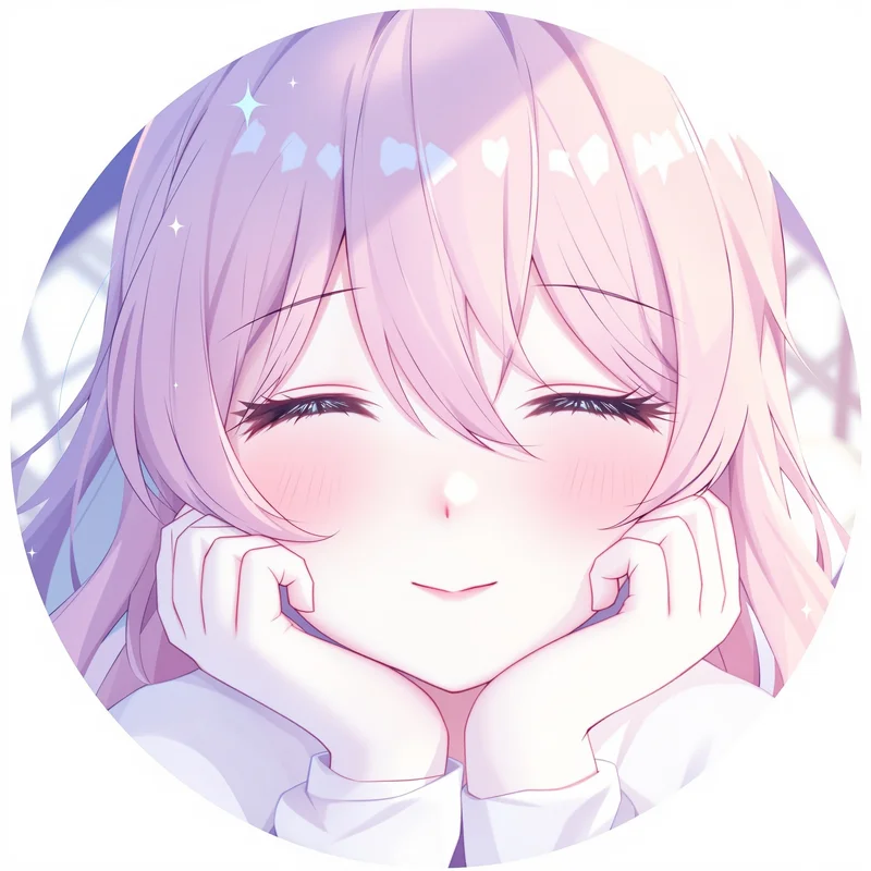 Anime Girl PFP avatar with aesthetic identity