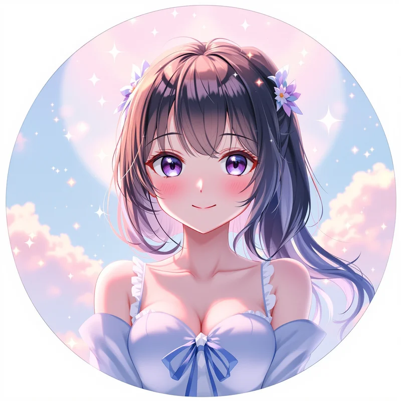 Anime Girl PFP avatar with aesthetic identity