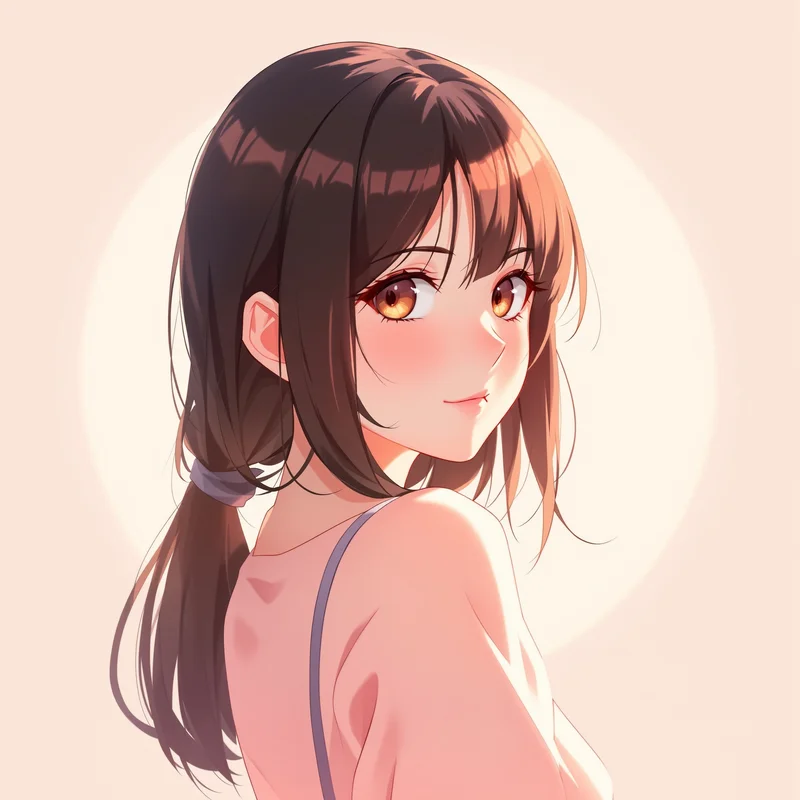 digital identity icon with shadow contrast and focused eyes