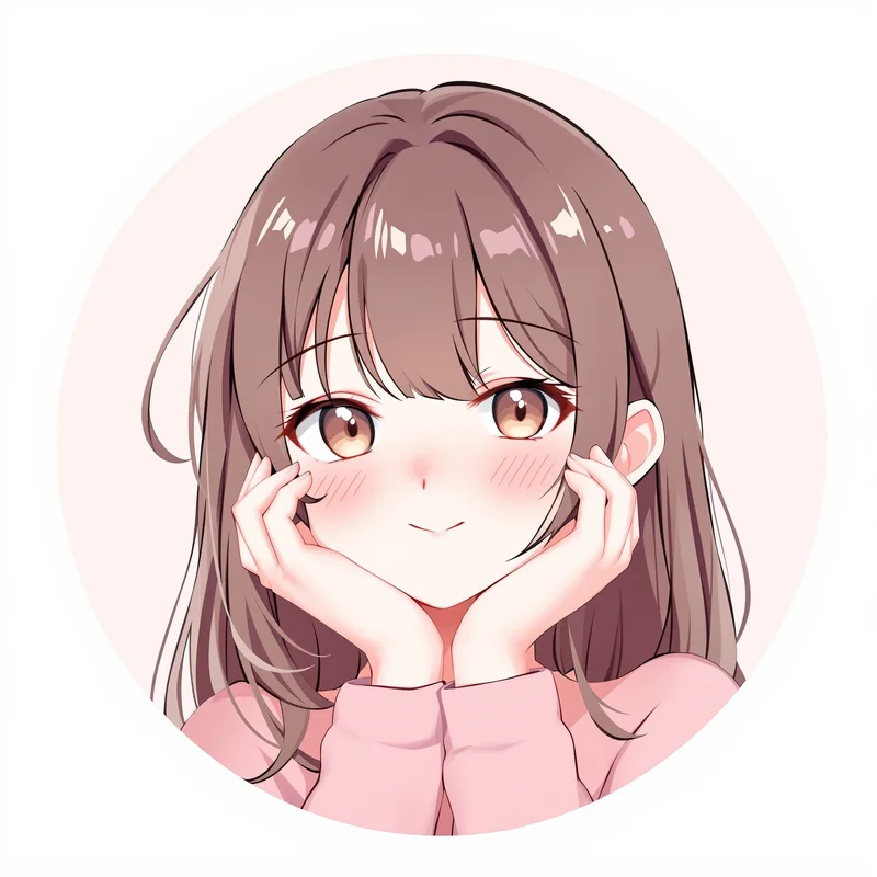 Anime Girl profile image optimized for recognition