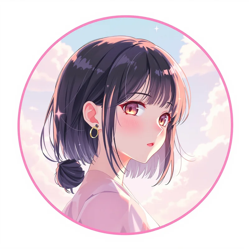 Anime Girl profile image optimized for recognition