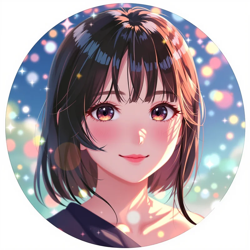 Anime Girl profile image optimized for recognition