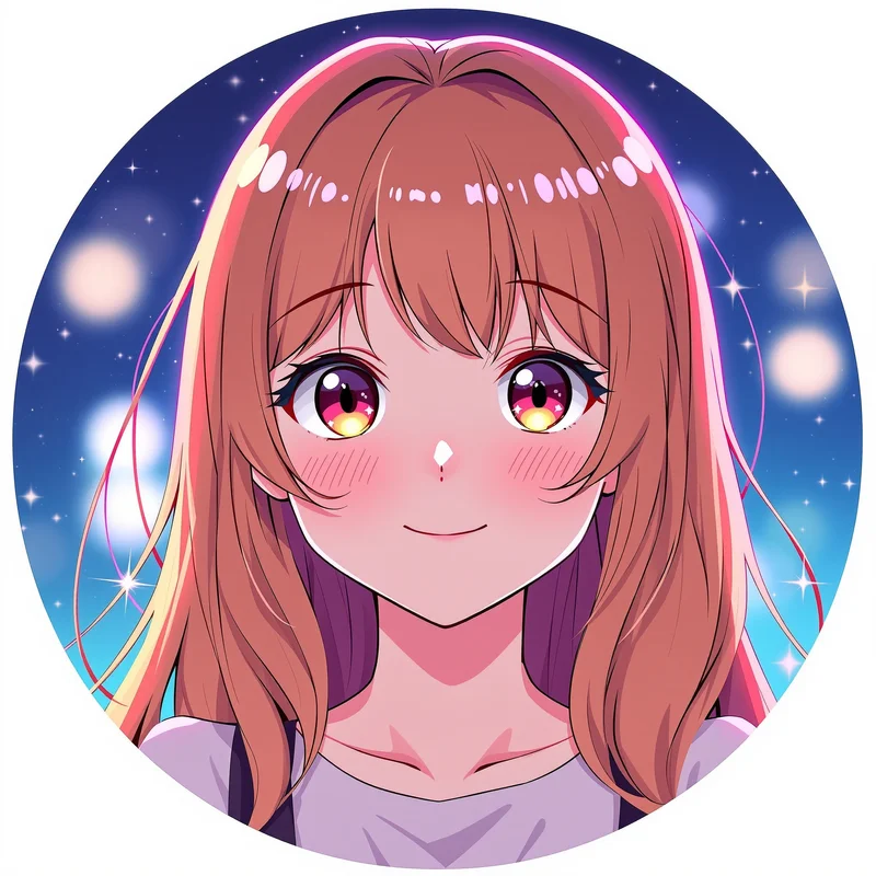 Anime Girl profile image optimized for recognition