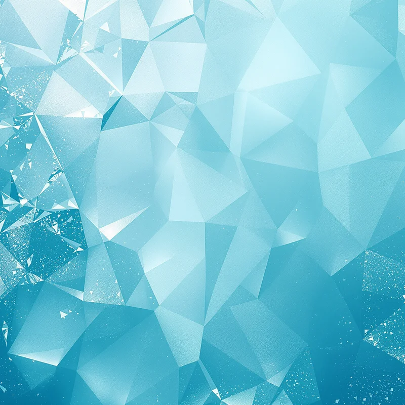 Aqua Crystal Frost Aqua Background