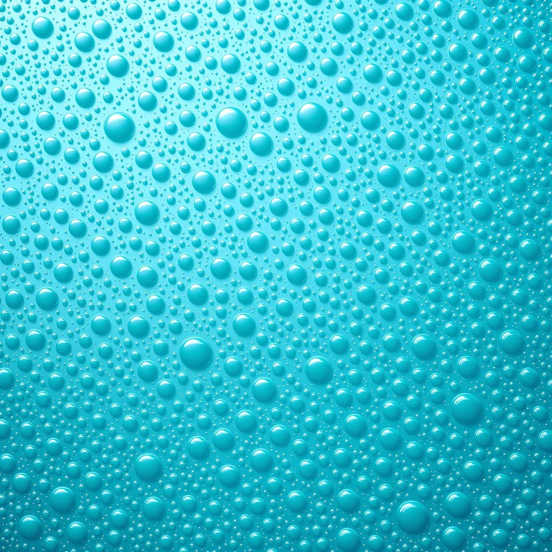 Aqua Droplet Macro Field Aqua Background