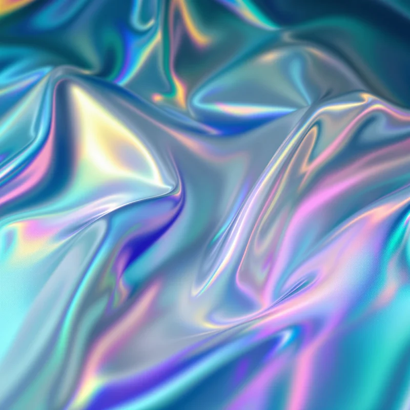 Aqua Holographic Film Aqua Background