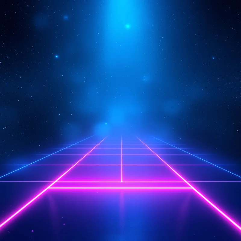 Aqua Neon Haze Aqua Background