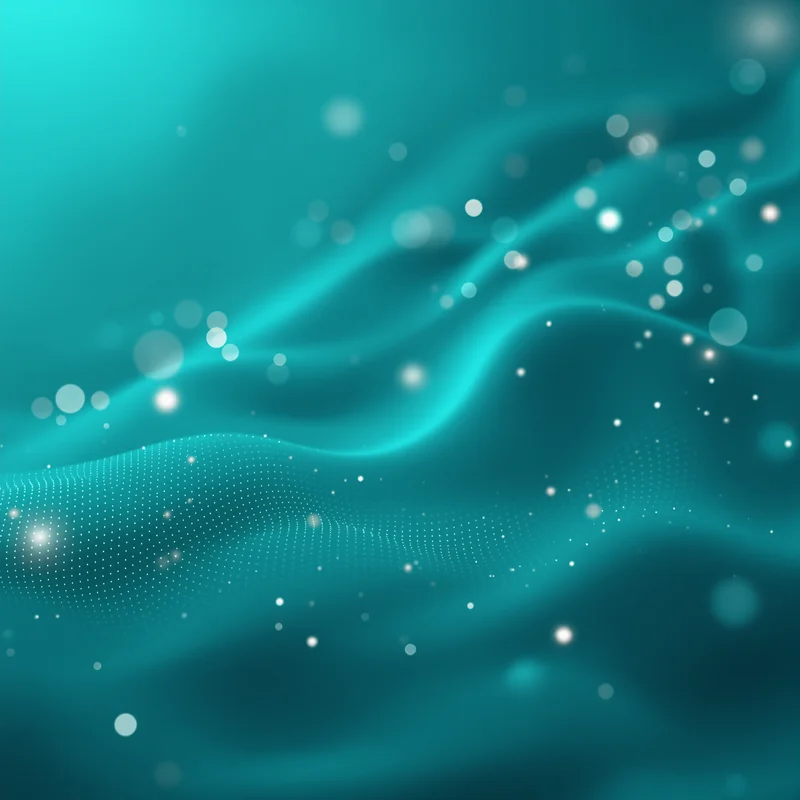Aqua Tech Glow Field Aqua Background