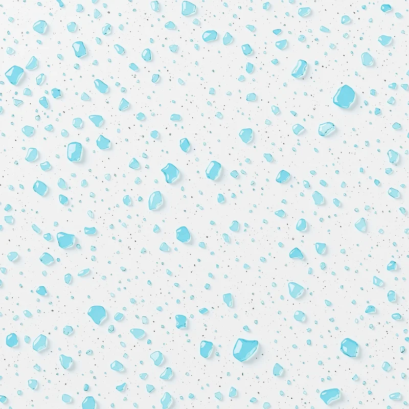 Aqua Terrazzo Glass Aqua Background