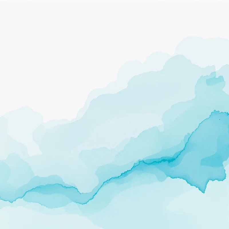 Aqua Watercolor Wash Aqua Background