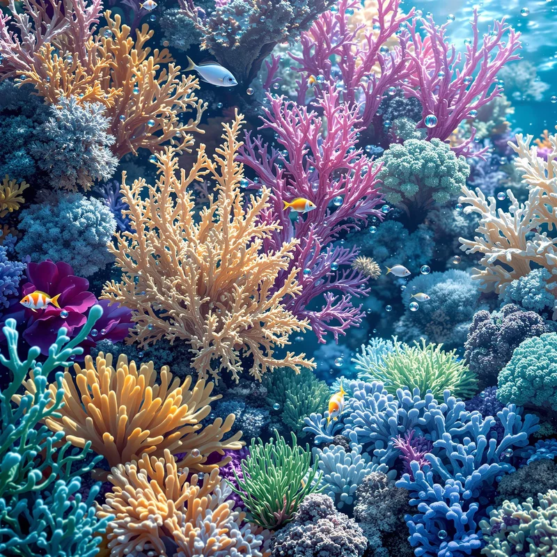 Optical clarity aqua background