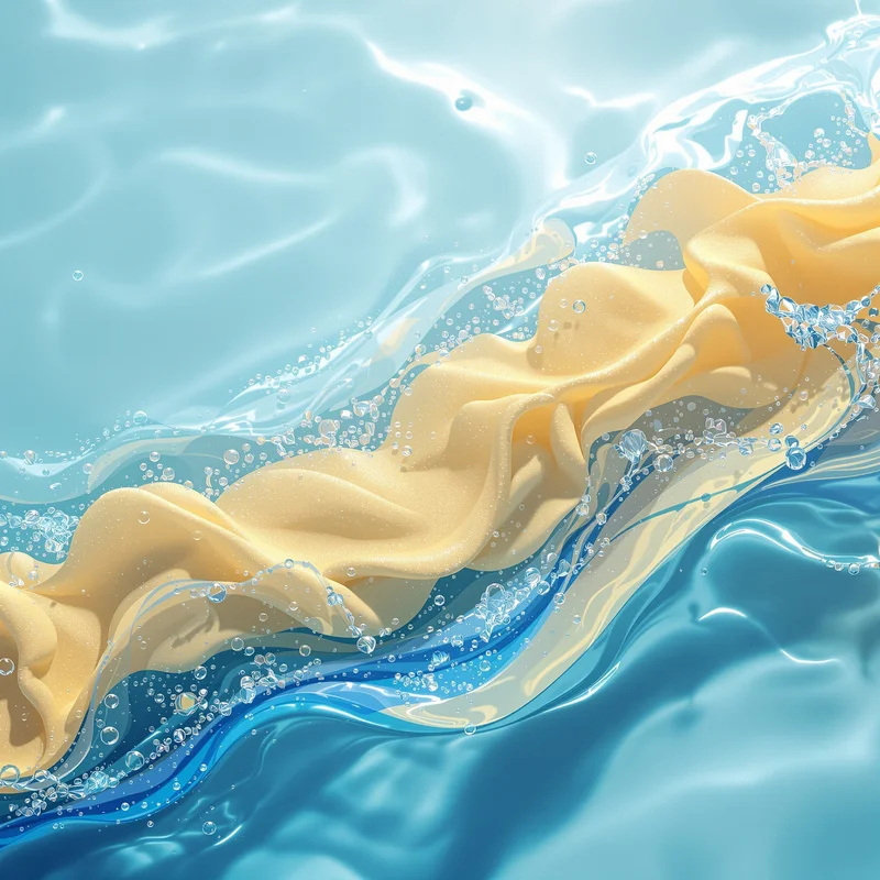 Verified surface aqua background