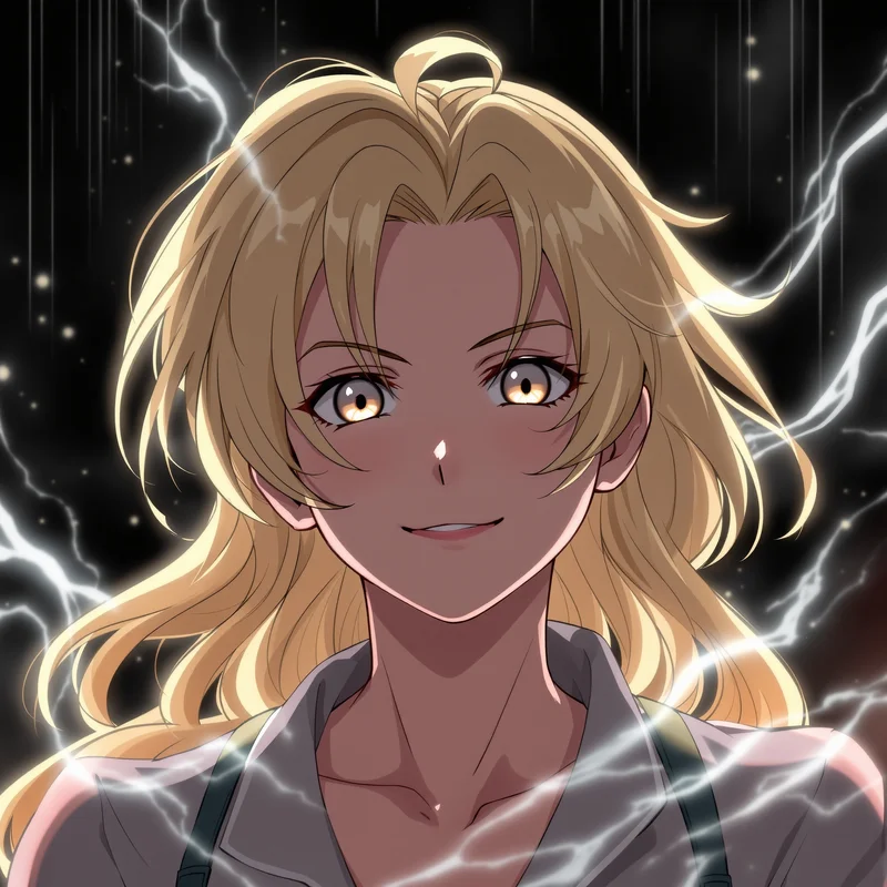 Bachira digital identity icon with expressive anime style capturing a character that never repeats himself