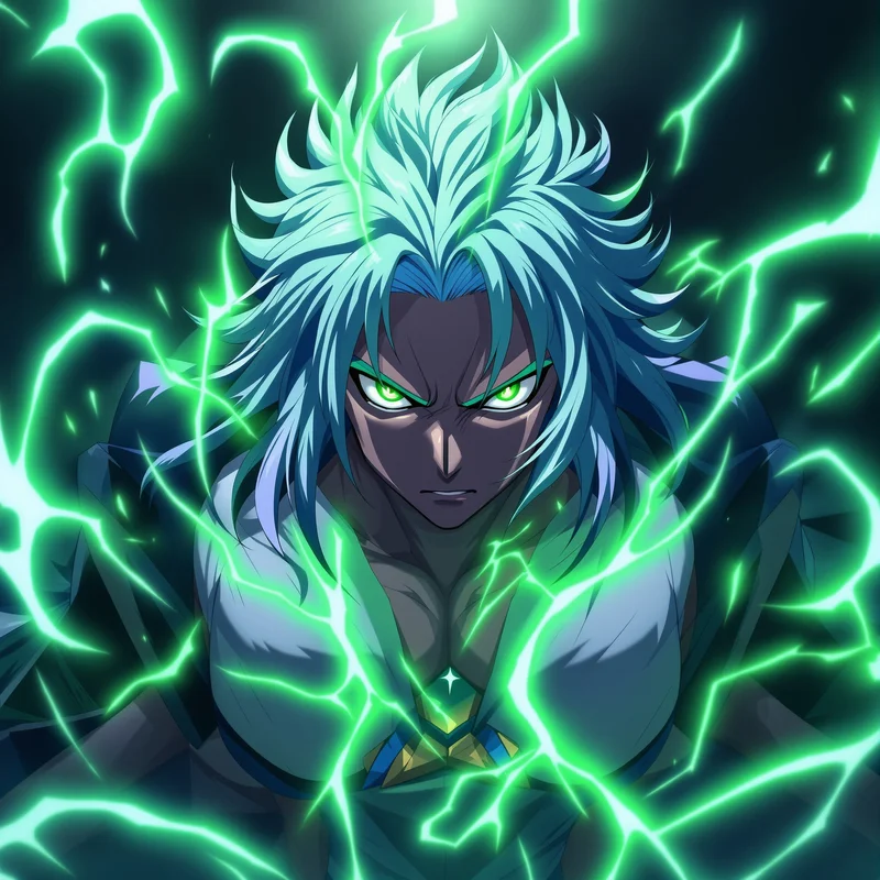 anime Bachira PFP avatar with instinct energy capturing a face that enjoys breaking expectations