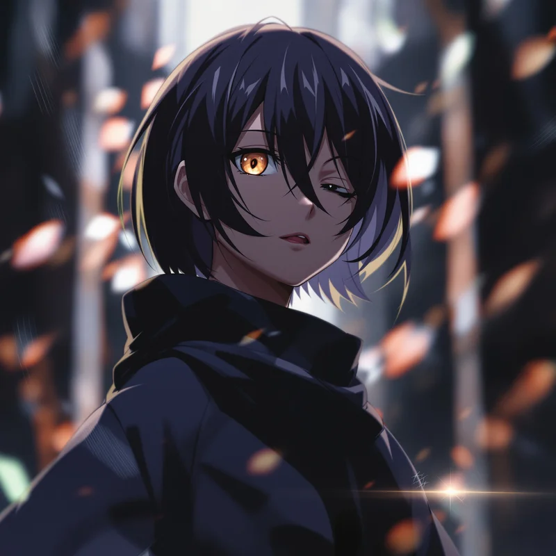 anime Bachira PFP avatar with instinct energy capturing a look that belongs only to him