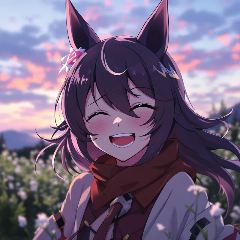 ego-driven Bachira avatar for profile presence capturing a smile that signals something unexpected