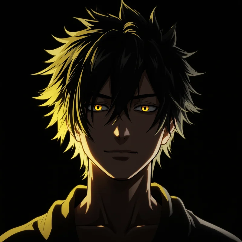 Bachira black background avatar.