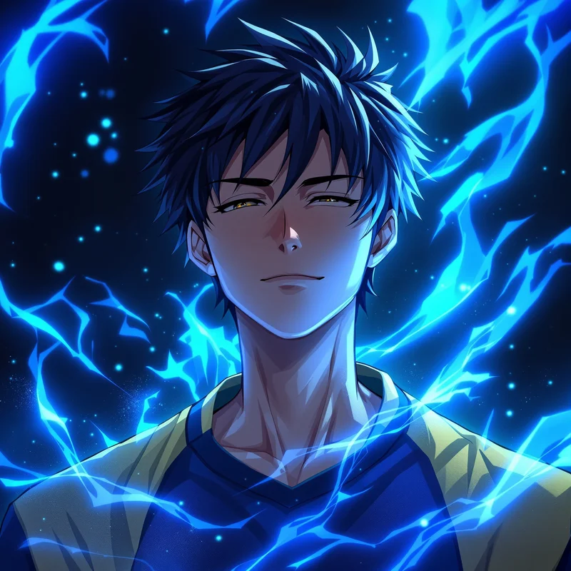 Bachira blue aura avatar.