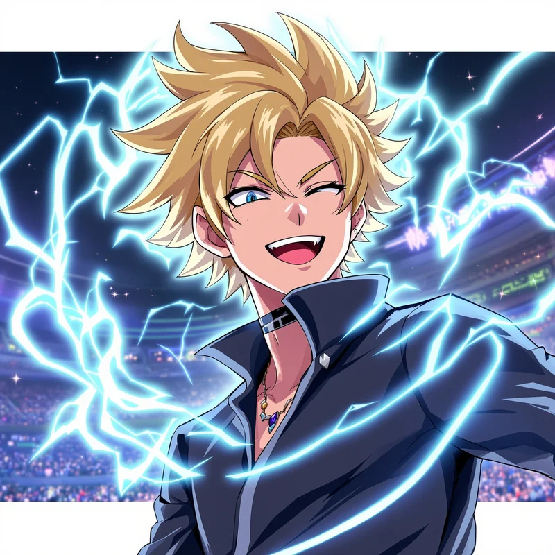 anime striker Bachira profile image with personality focus capturing bachira chasing the feeling, not the goal