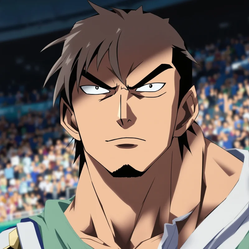 Electric-pulse Bachira avatar made for anime striker identity and fast readability