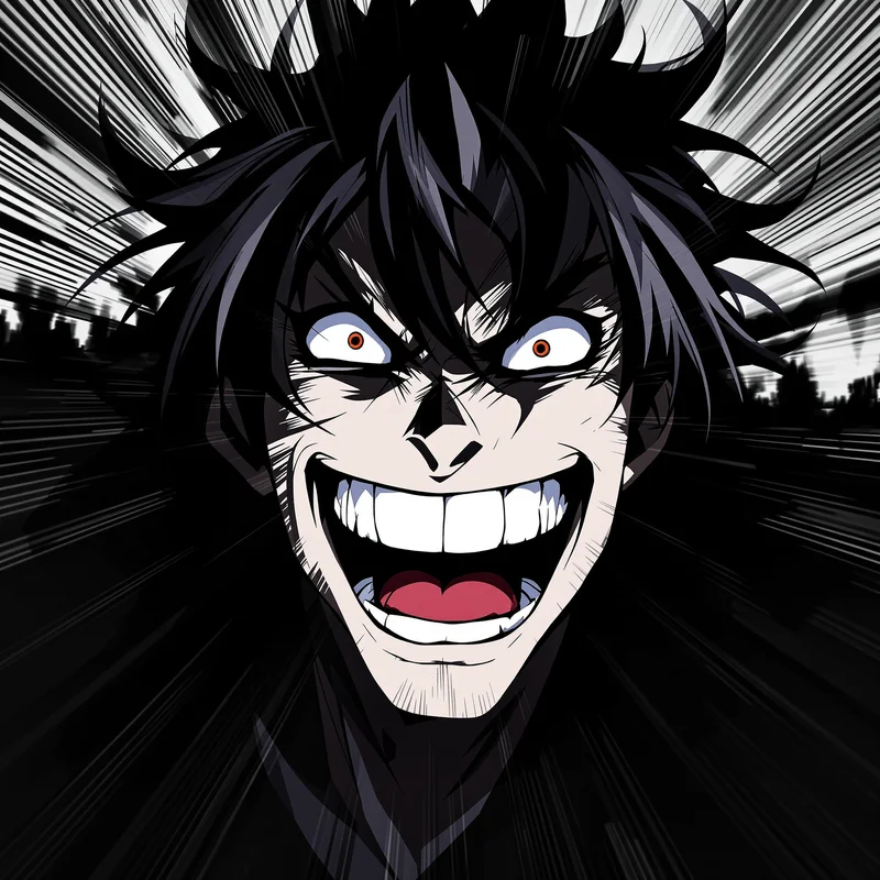 Bachira digital identity icon with expressive anime style capturing bachira drifting through defenders like art