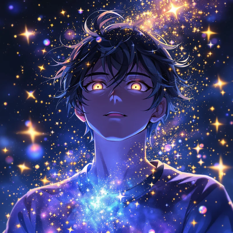 Bachira galaxy aura avatar.