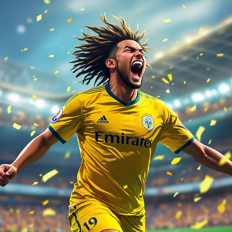 Bachira goal celebration avatar.