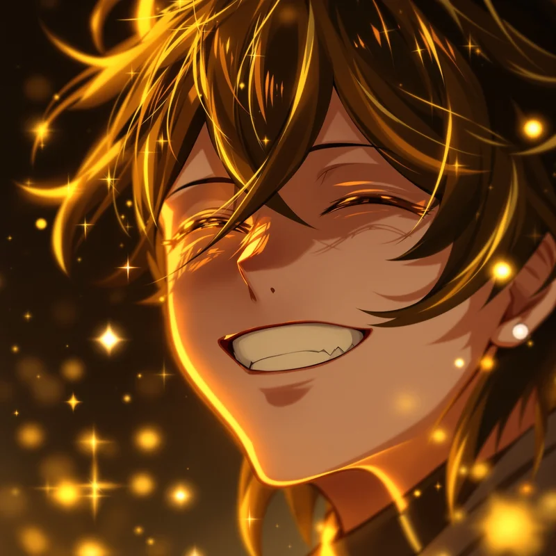 Bachira golden smile avatar.