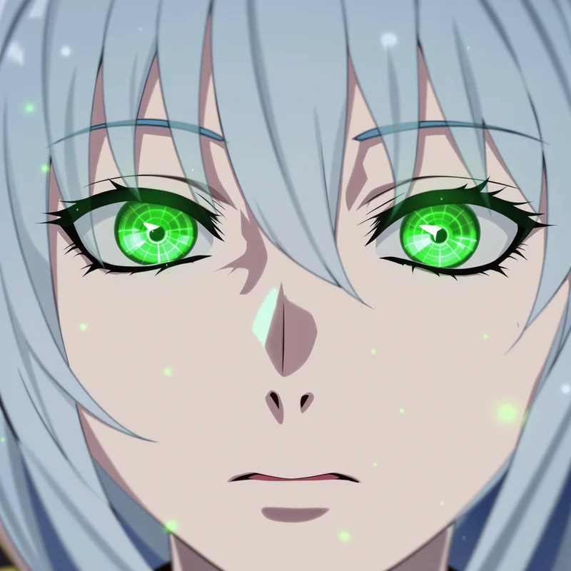 Bachira green eyes avatar.
