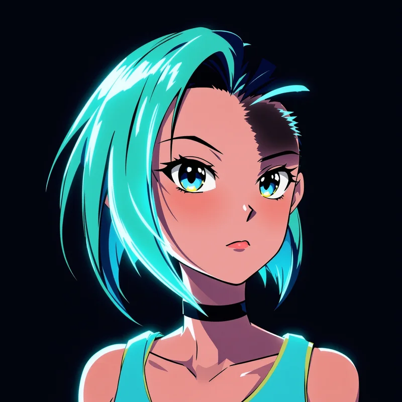Asymmetric Bachira avatar built for weird charisma and profile recognition